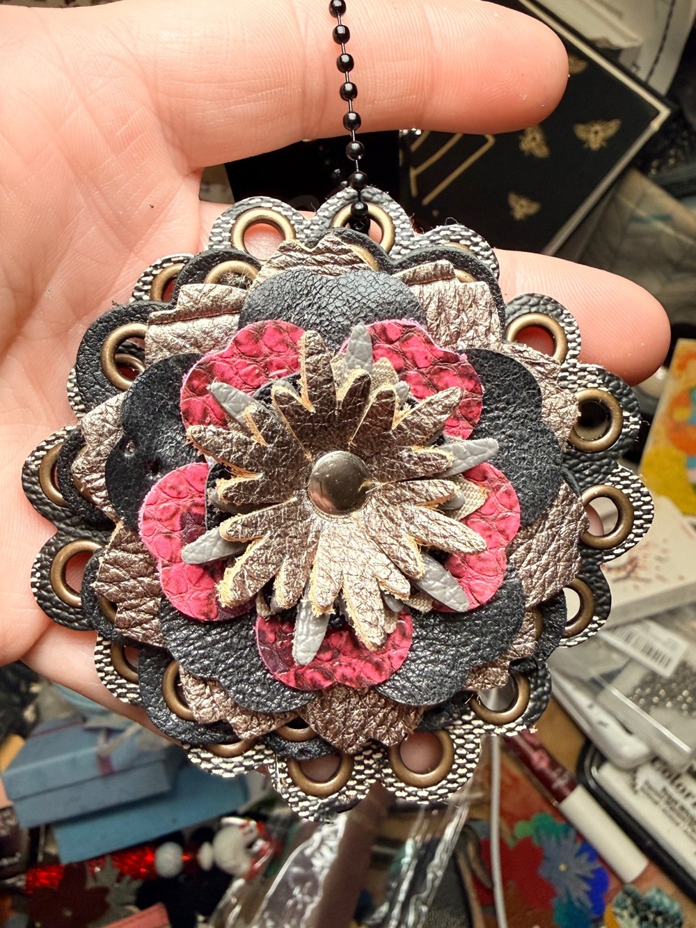 Handmade Floral Charm